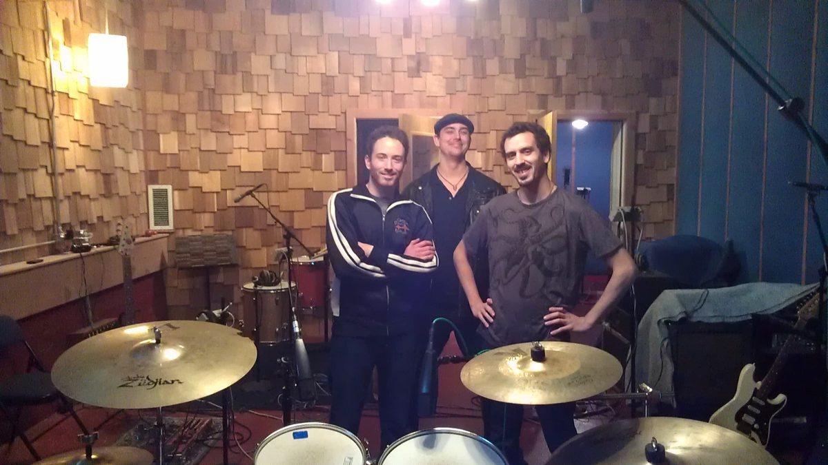 Stages of Sleep in the live room at Tiny Telephone in San Francisco.