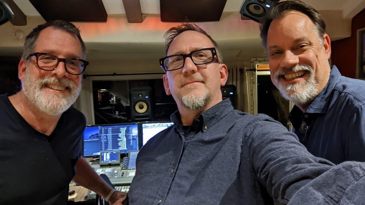 Matt Boudreau with Dave Way and Steve Genewick.