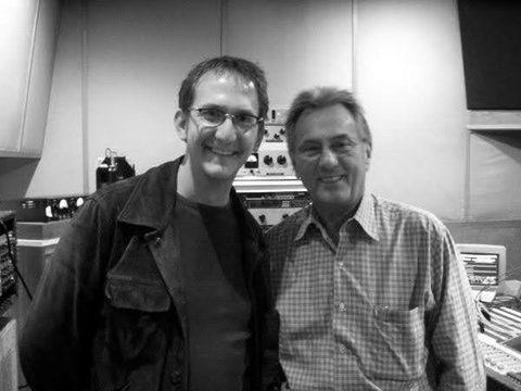 Matt Boudreau with Al Schmitt.